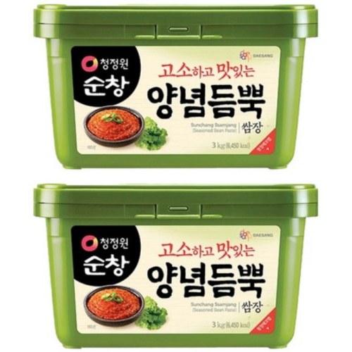 청정원 순창 양념 듬뿍 쌈장 3kg이미지입니다. 누르면 해당 게시물로 새창이동합니다.
