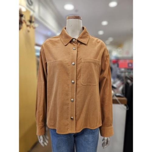 BCBG 코듀로이 블라우스 B5D9B401