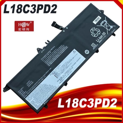 레노버 씽크패드 T490s 용 배터리 L18L3PD1