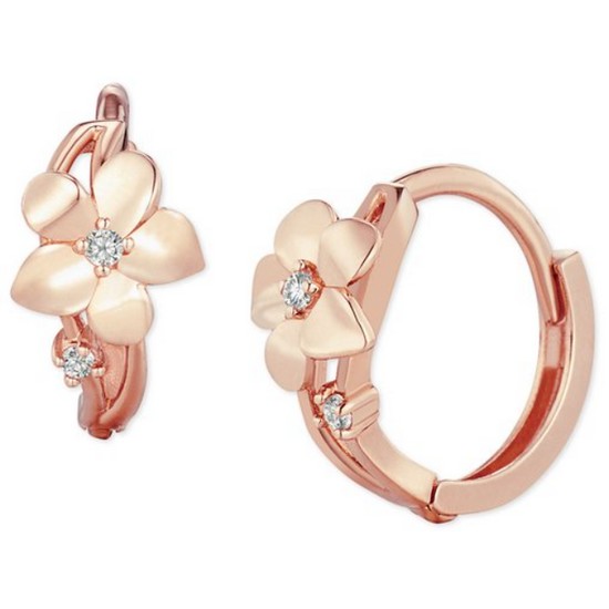 D102 18K 플루메리아 귀걸이