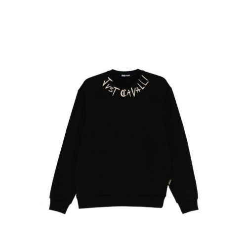 저스트카발리 스웨터 80OAIE21 CF100899 Black_이미지