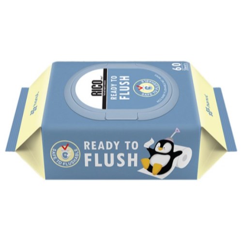 레디 투 플러쉬 비데 물티슈 캡형 60매