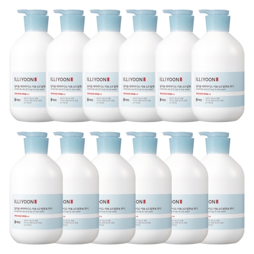 아모레퍼시픽 일리윤 세라마이드 아토 6.0 탑투토 워시 1000ml (12개)