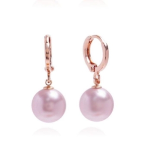 오노마 ONM E492 10mm 로잘린 진주 로즈골드 원터치 귀걸이 19503241_이미지