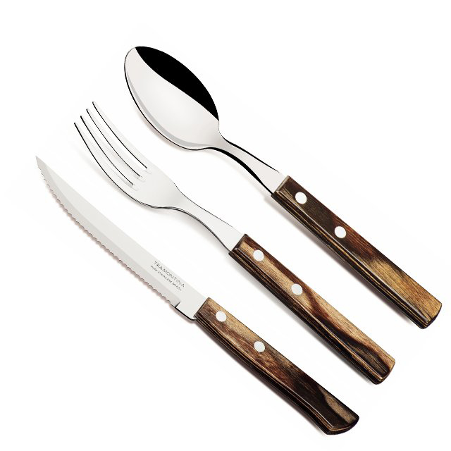 트라몬티나 우드 커트러리세트