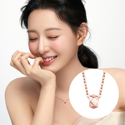 에끌라 미니 14K 로즈골드 목걸이 SA26A10P