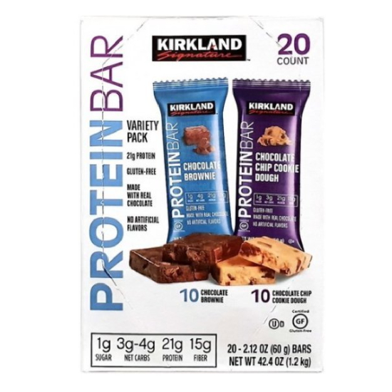 코스트코 커클랜드 프로틴바 버라이어티 팩 20개입 1.2kg (2개)