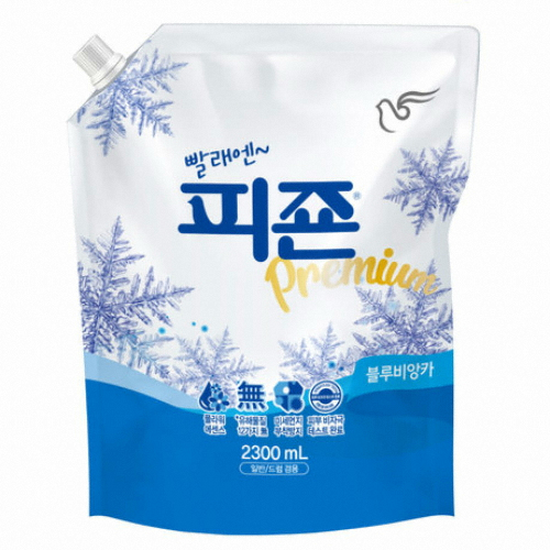 피죤 블루비앙카 리필 2.3L (18개)_이미지