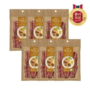 시리우스 윌 양고기 스테이크 스틱 100g