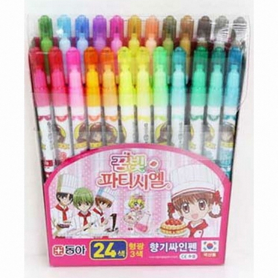 동아 꿈빛 파티시엘 향기 사인펜 세트