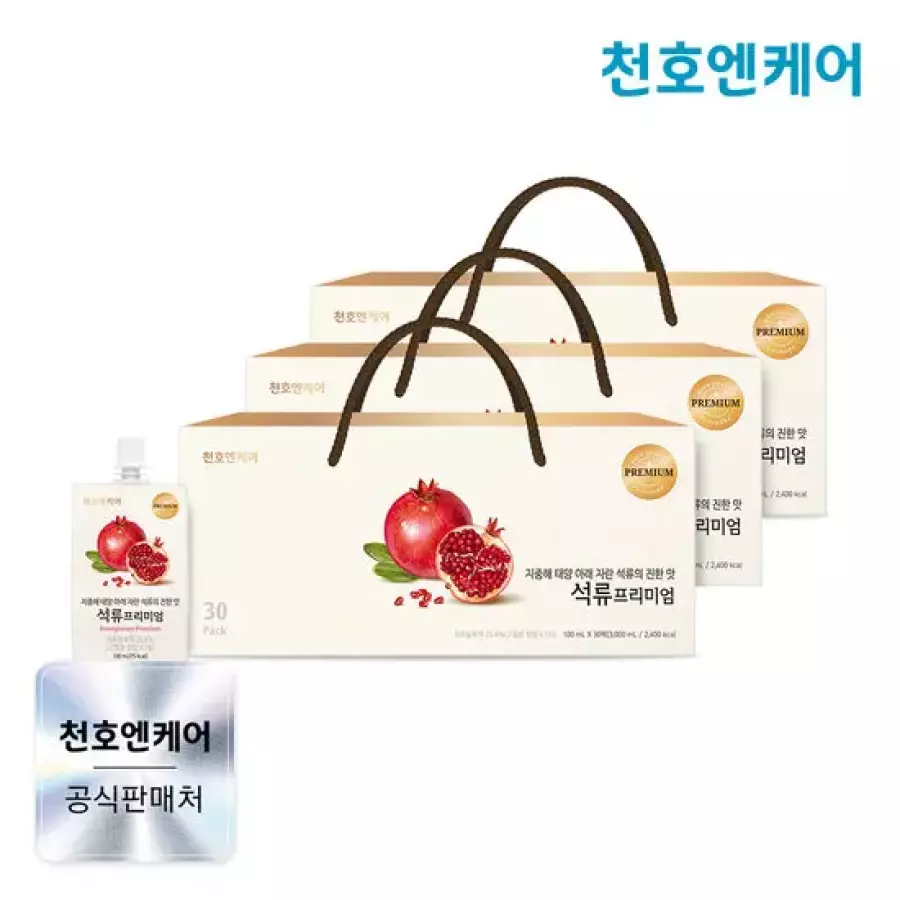 천호엔케어 석류즙 프리미엄 100ml 30개입 3박스