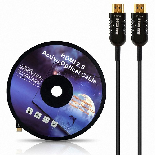 이지넷유비쿼터스 넥스트 HDMI2.0a AOC 하이브리드 광케이블 (NEXT-2040HAOC, 40m)