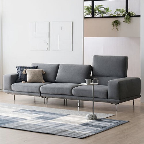 막스앤 보르도 에코클린 패브릭 소파 4인용 (스툴포함)_이미지