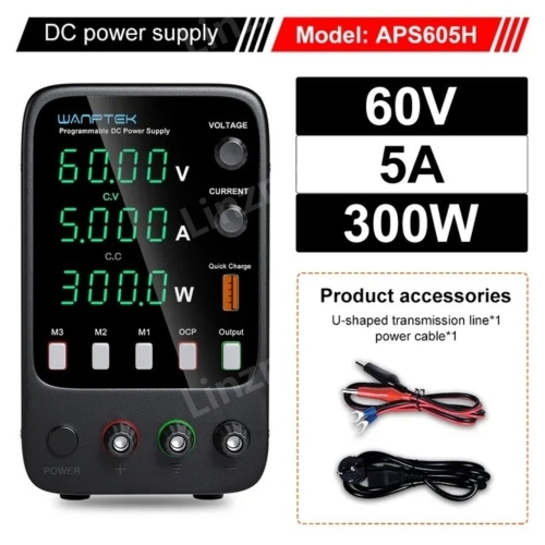 DC 파워서플라이 디지털 전원 공급장치 WPS605H WPS3010H 30V 10A 1개