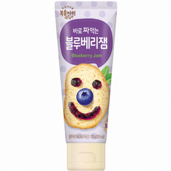 복음자리 바로 짜먹는 블루베리잼 100g (3개)_이미지