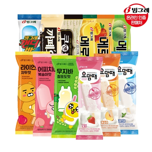 빙그레 빙그레 쿠앤크바 아이스크림 40개_이미지