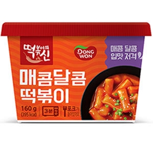 떡볶이의 신 매콤달콤 떡볶이 160g