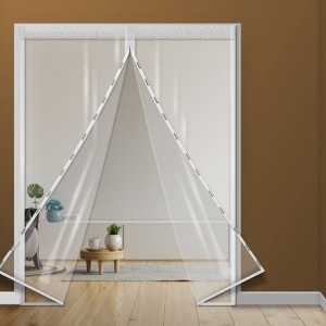 방문/현관문 200x250 자석 방풍비닐 커튼 바람막이 외풍차단 방풍막