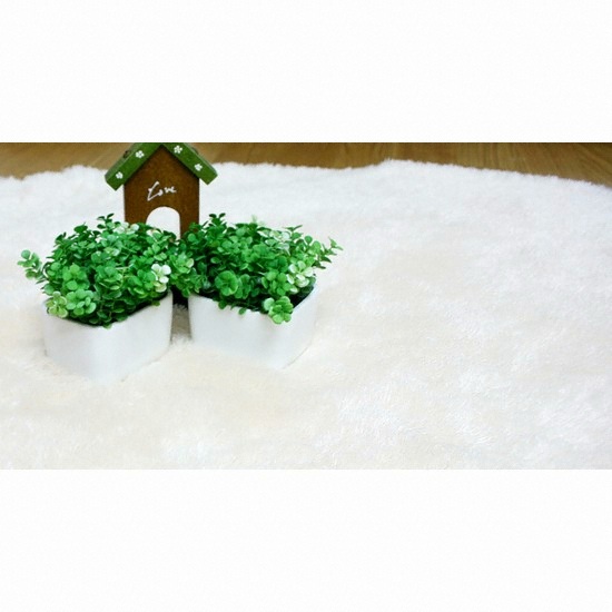 크린버텍 에르보 롱파일(30mm)극세사 원형카페트 (140x140cm)_이미지