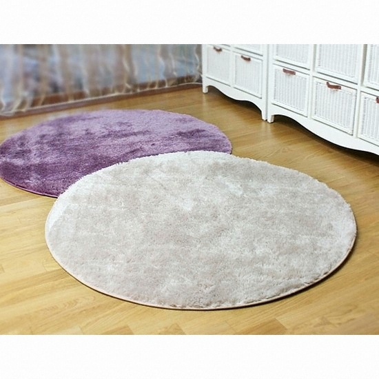 크린버텍 에르보 롱파일(30mm)극세사 원형카페트 (140x140cm)_이미지