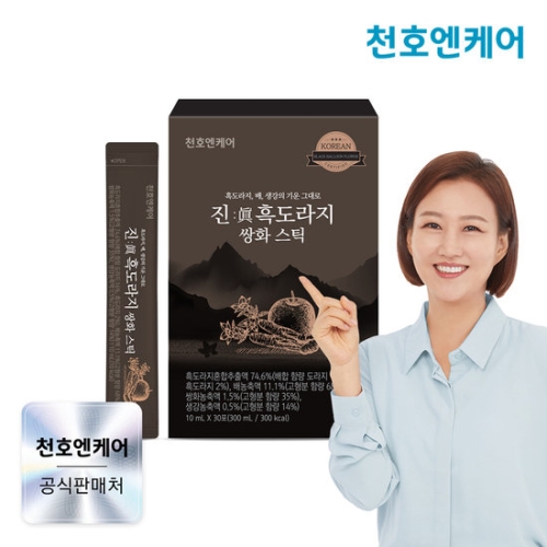  천호엔케어 진 흑도라지 쌍화스틱 10ml 30포 [1개]