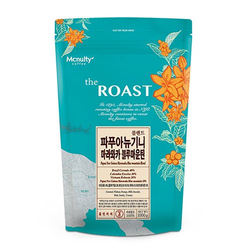 한국맥널티 파푸아뉴기니 블루마운틴 블렌드 1kg (1개)