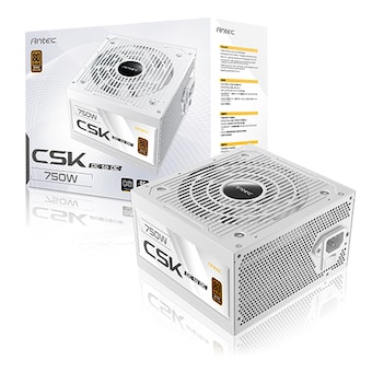 Antec CSK <b>750W</b> DC 80PLUS브론즈 PCIE5.1 화이트