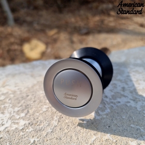 아메리칸스탠다드 무광 자동 폽업 세면대용 팝업 슈퍼실버 세면대부속 물마개 9190 무광 자동폽업 9190