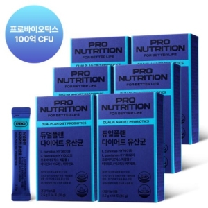 서흥 프로뉴트리션 듀얼플랜 다이어트 유산균 2.5g 14포 (6개)