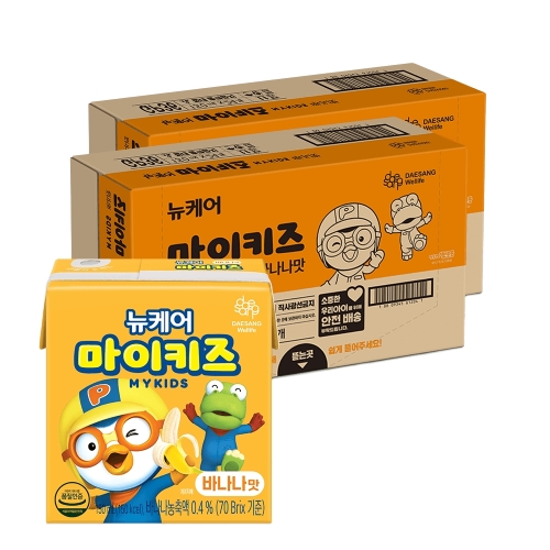 대상웰라이프 마이밀 마이키즈 바나나맛 150ml (48개)