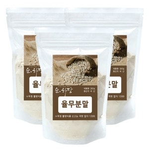 순하당 국산 생 율무 가루 분말 300g 3팩