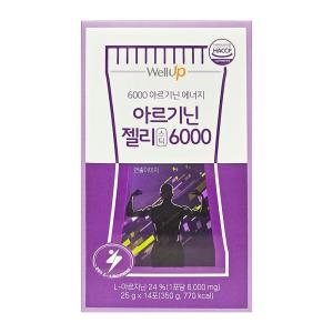로엘 아르기닌 젤리스틱 6000 25g 14포 (2개)_이미지