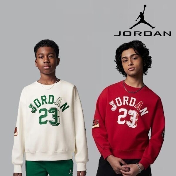 나이키키즈 키즈 조던 코트 오브 레전드 맨투맨 티셔츠 8-15세 N251SW388P N251SW388P1_이미지