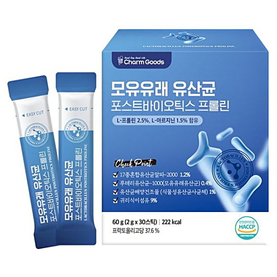 참굿즈 모유유래 유산균 30포 (1개)