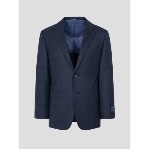 로가디스 COUTURE ZEGNA 울 실크 체크 루즈 핏 수트 재킷 네이비 RX6201R06R이미지입니다. 누르면 해당 게시물로 새창이동합니다.