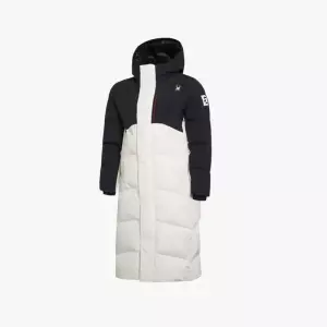 SPYDER 공용 유로스포츠 롱다운 자켓 SPHWCNDJ222UWHT 850855