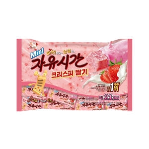 해태제과 자유시간 미니 딸기 250g (1개)_이미지