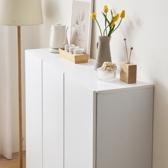 케어퍼니처 토니 슬림 키높은 수납장 1200_이미지