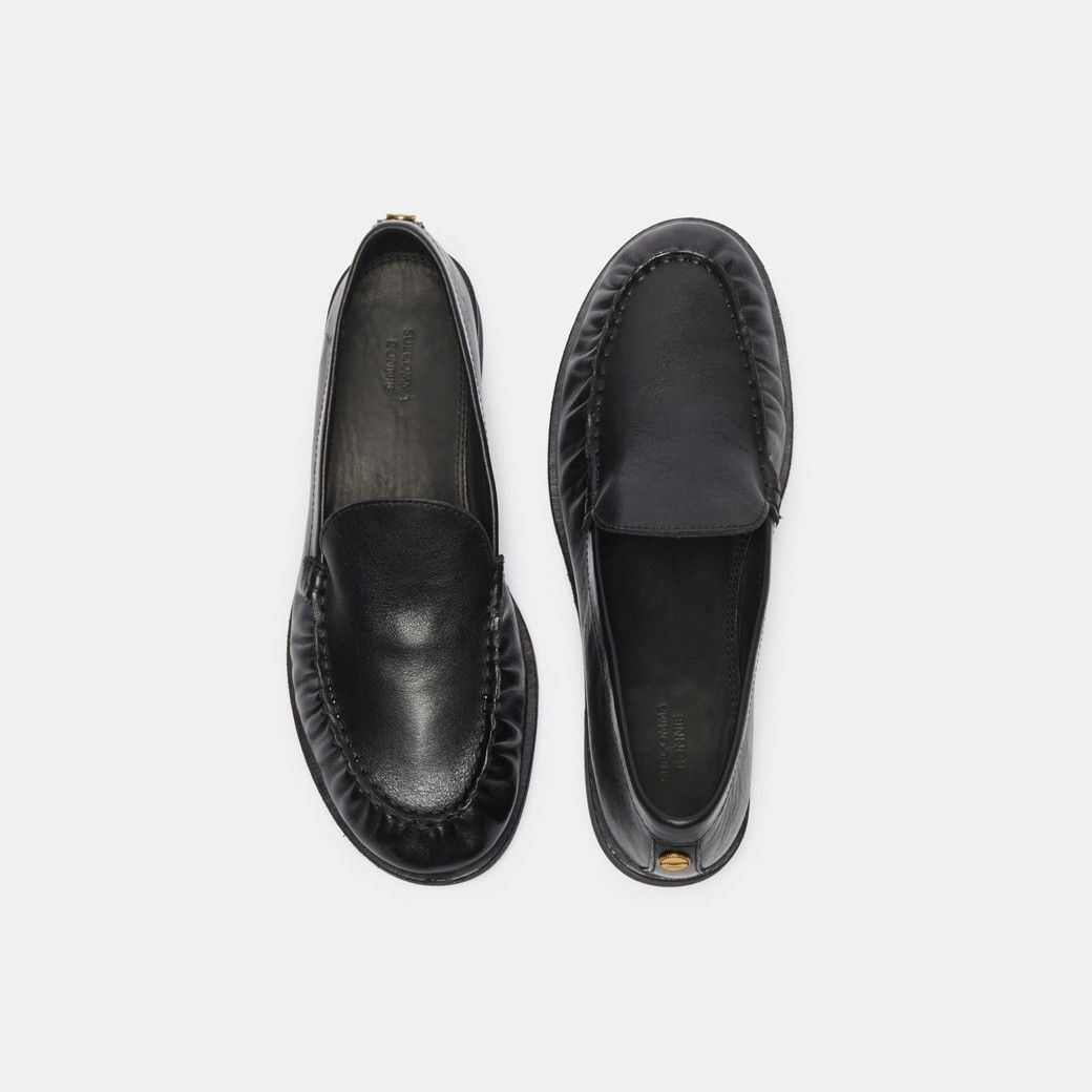 슈콤마보니 Vintage classic loafer black DG1DS26020BLK