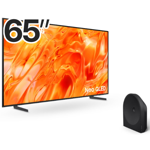 삼성전자 네오QLED KQ65QNH70AFXKR (스탠드+스피커, HW-LS50H)_이미지
