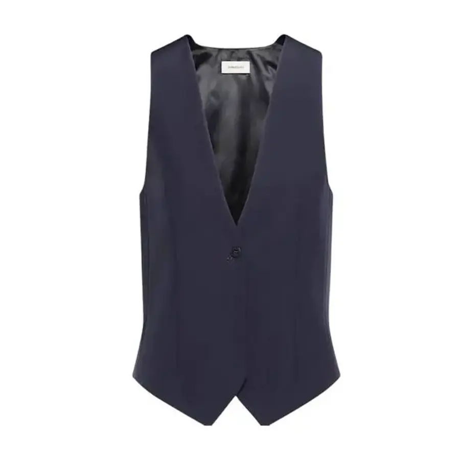 우먼 Virgin 울 Vest Brand Size 46 US 12 13C887 770075 1145494