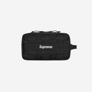 슈프림 우븐 유틸리티 백 블랙 Woven Utility Bag 495040_이미지