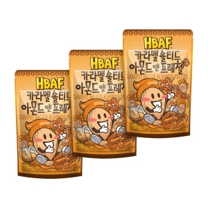 카라멜솔티드아몬드앤프레첼 190gX3봉 190g 3개