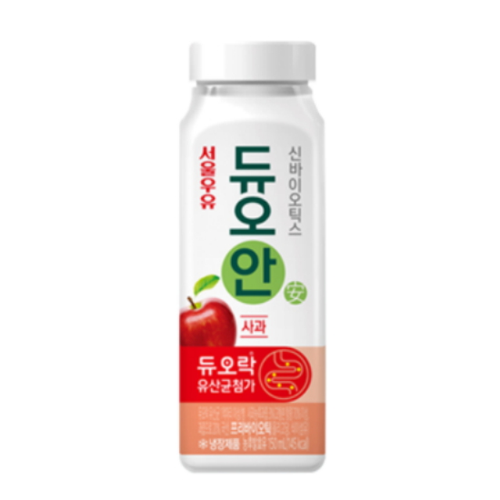 서울우유 신바이오틱스 듀오안 사과 150ml (12개)_이미지