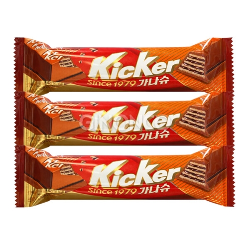 크라운제과 키커바 가나슈 28g (3개)