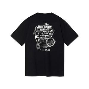 국내판LEE 리반팔 티셔츠 빈티지 그래픽 블랙 레투302ST13BK 추천