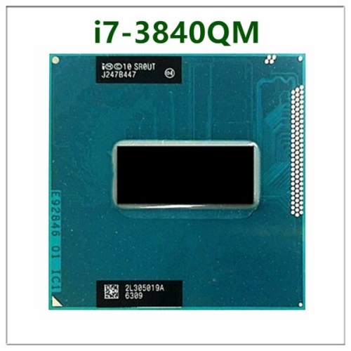  코아 i7-3840QM i7 SR0UT 2.8 GHz 쿼드 8 스레드 CPU 8M 45W 소켓 G2 rPGA988B