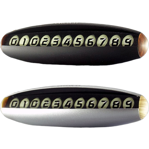 시크릿 톡 타원 주차알림판