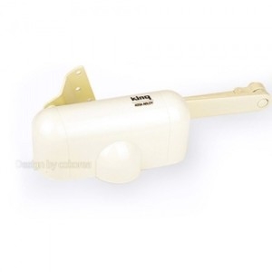 킹-100 도어체크 아이보리 1O2-01412/도어클로저/현관문도어클로저/방화문도어클로저