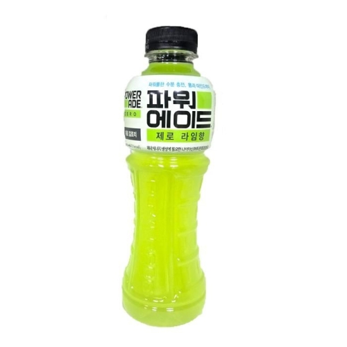코카콜라음료 파워에이드 제로 라임향 600ml (4개)